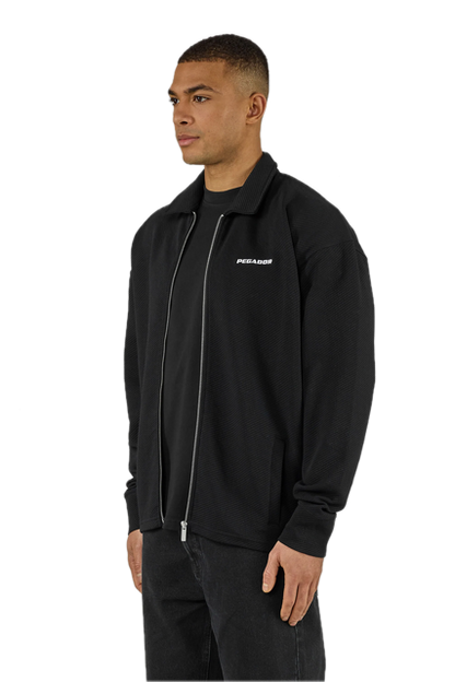 Tate Structured Zip Up Overshirt
