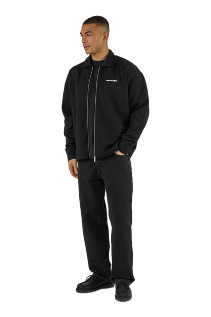 Tate Structured Zip Up Overshirt