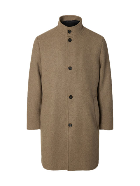Rainar Wool Blend Coat
