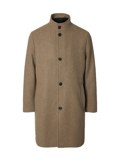 Rainar Wool Blend Coat