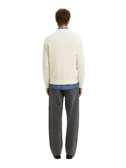 Mtorino LS Knit Rib Polo