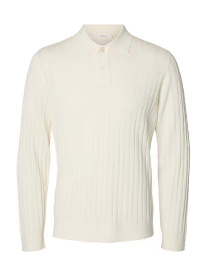 Mtorino LS Knit Rib Polo