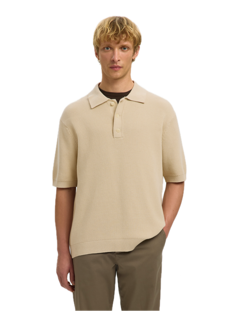 Dane SS Knit Relaxed Polo
