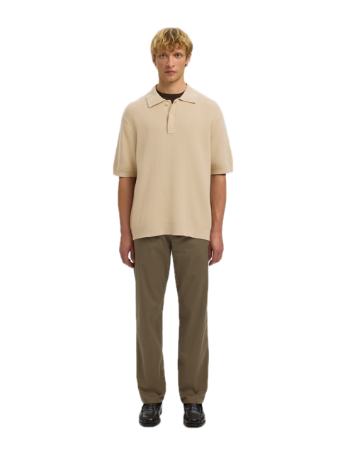 Dane SS Knit Relaxed Polo