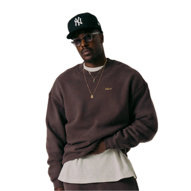 Blkvis Script Crewneck