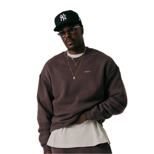 Blkvis Script Crewneck