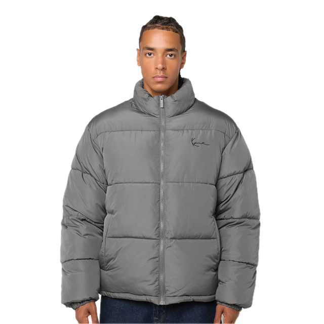 Small Signature Embossed Logo Puffer