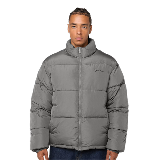 Small Signature Embossed Logo Puffer