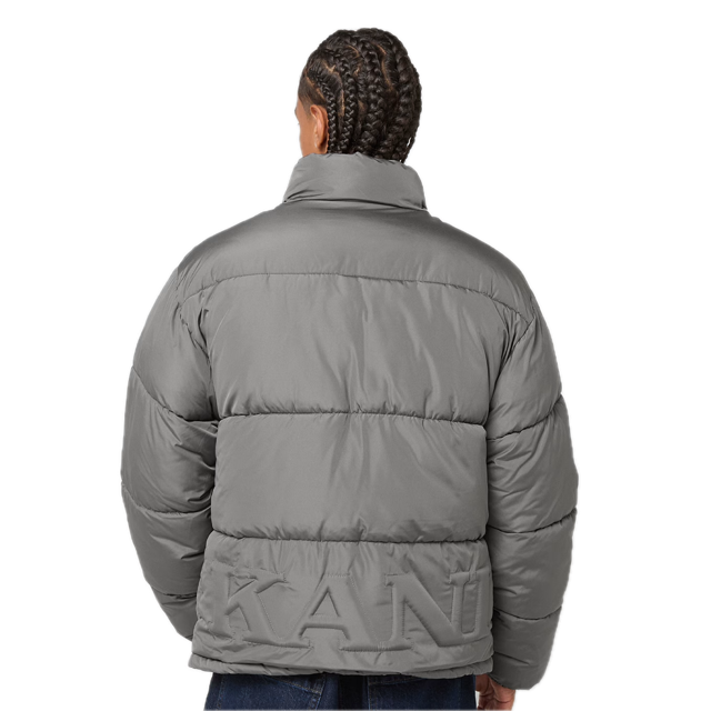 Small Signature Embossed Logo Puffer