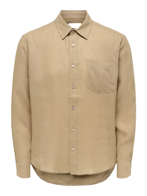 Laurence LS Linen Blend Shirt