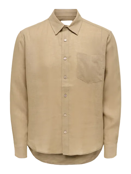 Laurence LS Linen Blend Shirt