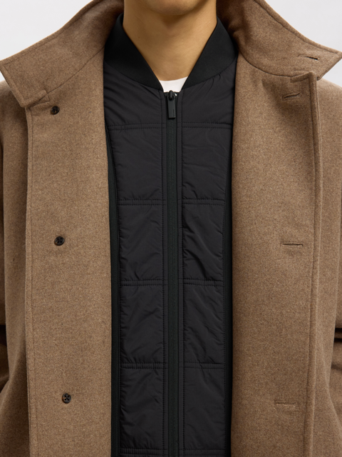 Rainar Wool Blend Coat