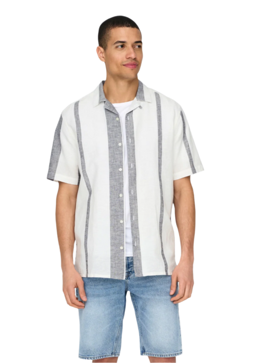 Caiden Stripe Linen