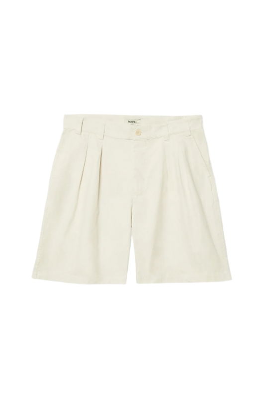Wide Pleated Pearl Short