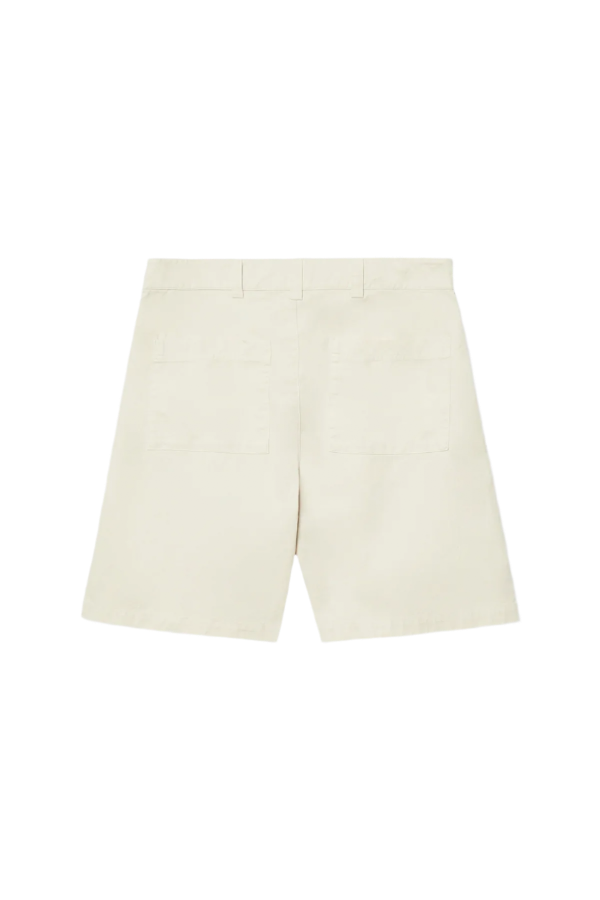 Wide Pleated Pearl Short
